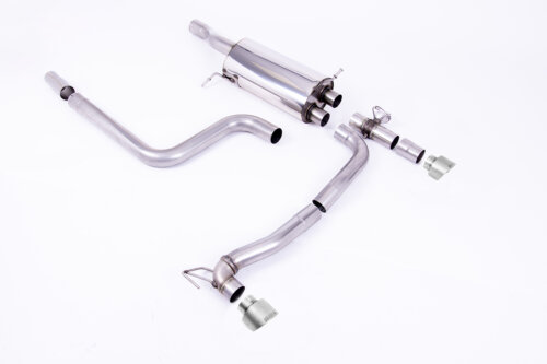 Milltek cat-back exhaust system for FORD FIESTA MK8
