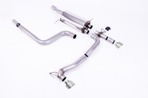 Milltek cat-back exhaust system for FORD FIESTA MK8