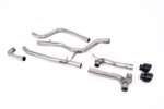 Milltek cat-back exhaust system for FORD FIESTA MK8