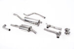 Milltek cat-back exhaust system for FORD FIESTA MK8