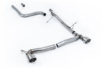 Milltek GPF-back exhaust system for FORD FIESTA MK8