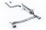 Milltek GPF-back exhaust system for FORD FIESTA MK8