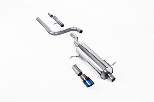 Milltek GPF-back exhaust system for FORD FIESTA MK8