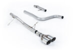 Milltek GPF-back exhaust system for FORD FIESTA MK8