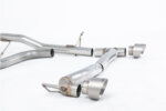 Milltek GPF-back exhaust system for FORD FIESTA MK8
