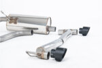 Milltek GPF-back exhaust system for FORD FIESTA MK8