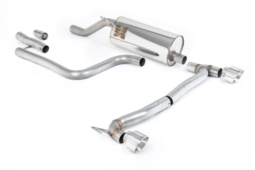 Milltek GPF-back exhaust system for FORD FIESTA MK8