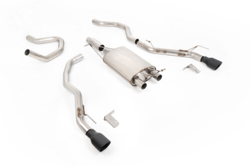 Milltek front pipe-back exhaust system for FORD Ranger T9