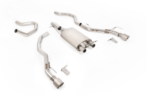 Milltek front pipe-back exhaust system for FORD Ranger T9