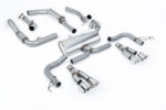 Milltek cat-back exhaust system for HONDA Civic FK2