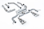 Milltek cat-back exhaust system for HONDA Civic FK2