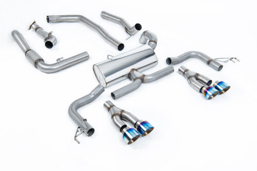 Milltek cat-back exhaust system for HONDA Civic FK2