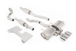 Milltek cat-back exhaust system for HONDA Civic FL5