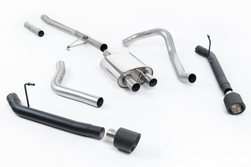 Milltek cat-back exhaust system for JEEP Gladiator JT