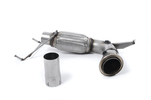 Milltek large-bore de-cat downpipe for MINI Mk3 F56