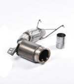 Milltek large-bore downpipe and high-flow sports catalyst for MINI Mk3 F56