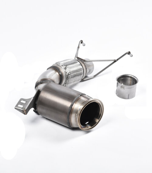 Milltek large-bore downpipe and high-flow sports catalyst for MINI Mk3 F55 / MINI Mk3 F56