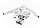 Milltek cat-back exhaust system for MINI Mk3 F56
