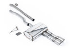 Milltek cat-back exhaust system for MINI Mk3 F55