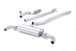 Milltek cat-back exhaust system for MERCEDES-BENZ A-Class W176