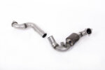 Milltek large-bore downpipe and high-flow sports catalyst for MERCEDES-BENZ A-Class / MERCEDES-BENZ A-Class W177 / MERCEDES-BENZ CLA-Class