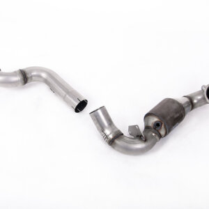 Milltek Downpipe velikog promjera i visokoprotočni sportski katalizator za MERCEDES-BENZ A-Class / MERCEDES-BENZ A-Class W177 / MERCEDES-BENZ CLA-Class