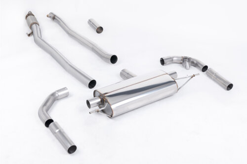 Milltek cat-back exhaust system for MERCEDES-BENZ A-Class / MERCEDES-BENZ CLA-Class