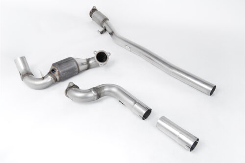 Milltek large-bore downpipe and high-flow sports catalyst for MERCEDES-BENZ A-Class / MERCEDES-BENZ A-Class W177