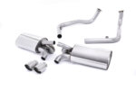 Milltek cat-back exhaust system for PORSCHE BOXSTER 987 / PORSCHE CAYMAN 987