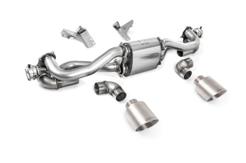 Milltek GPF-back exhaust system for PORSCHE BOXSTER 718 / PORSCHE CAYMAN 718
