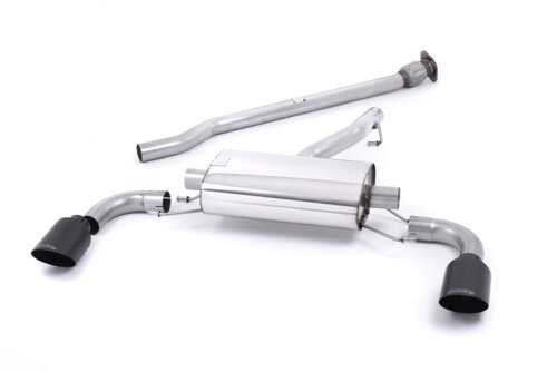 Milltek secondary cat-back exhaust system for SUBARU BRZ / TOYOTA GT86