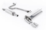 Milltek cat-back exhaust system for SEAT LEON
