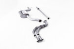 Milltek cat-back exhaust system for SEAT LEON / VW GOLF 5G