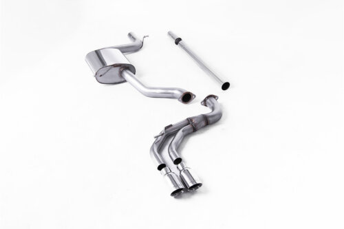 Milltek cat-back exhaust system for SEAT LEON / VW GOLF 5G