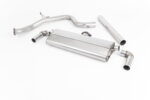 Milltek cat-back exhaust system for CUPRA Leon / SEAT LEON