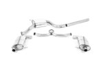 Milltek cat-back exhaust system for SKODA OCTAVIA
