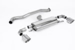 Milltek GPF-back exhaust system for TOYOTA YARIS