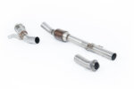 Milltek large-bore downpipe and high-flow sports catalyst for TOYOTA COROLLA