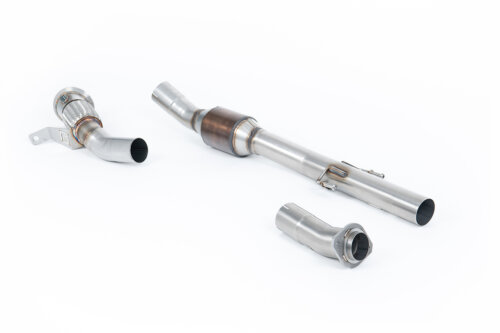 Milltek large-bore downpipe and high-flow sports catalyst for TOYOTA COROLLA
