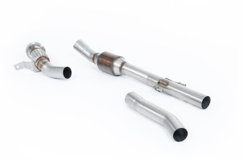 Milltek large-bore downpipe and high-flow sports catalyst for TOYOTA COROLLA