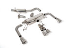 Milltek secondary cat-back exhaust system for TOYOTA COROLLA