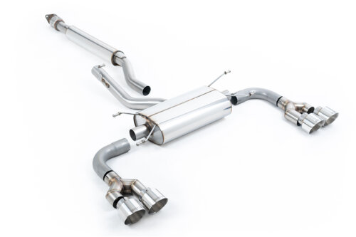 Milltek secondary cat-back exhaust system for TOYOTA GR86