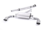 Milltek secondary cat-back exhaust system for TOYOTA GR86