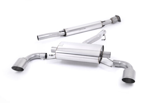 Milltek secondary cat-back exhaust system for TOYOTA GR86