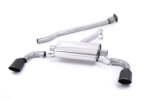 Milltek secondary cat-back exhaust system for TOYOTA GR86