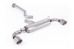 Milltek GPF-back exhaust system for TOYOTA YARIS