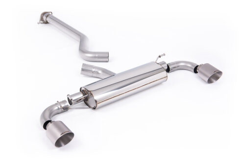 Milltek GPF-back exhaust system for TOYOTA YARIS