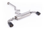 Milltek GPF-back exhaust system for TOYOTA YARIS