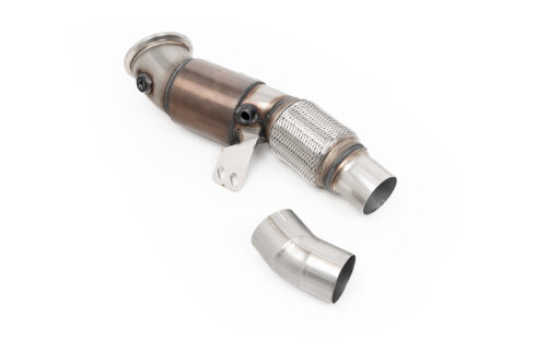 Milltek large-bore downpipe and high-flow sports catalyst for BMW 2 G42 / BMW 3 G20 / BMW 4 G22
