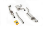 Milltek Turbo-back including Hi-Flow Sports Cat for VW JETTA MK5